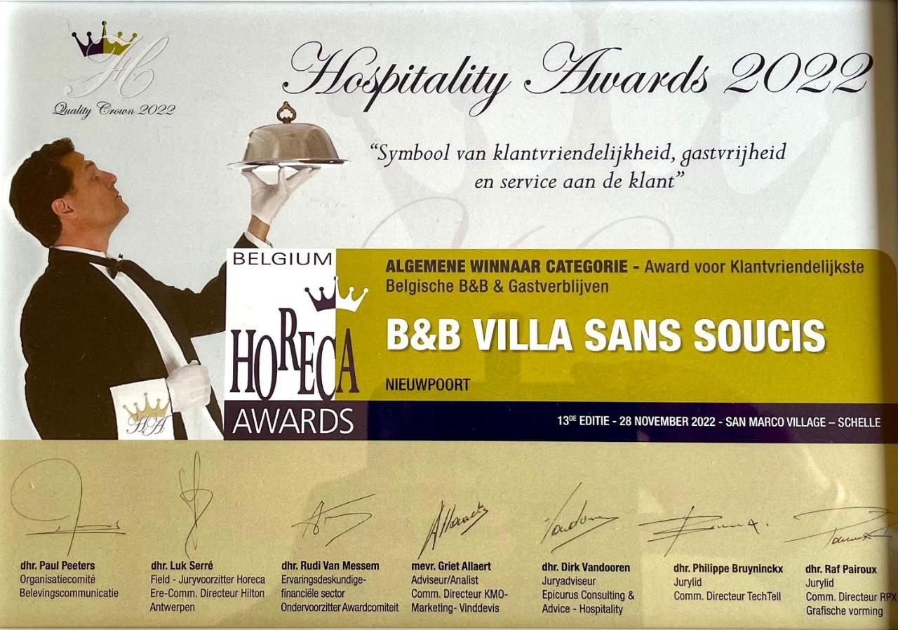 B&B Villa Sans Soucis Nieuport Extérieur photo